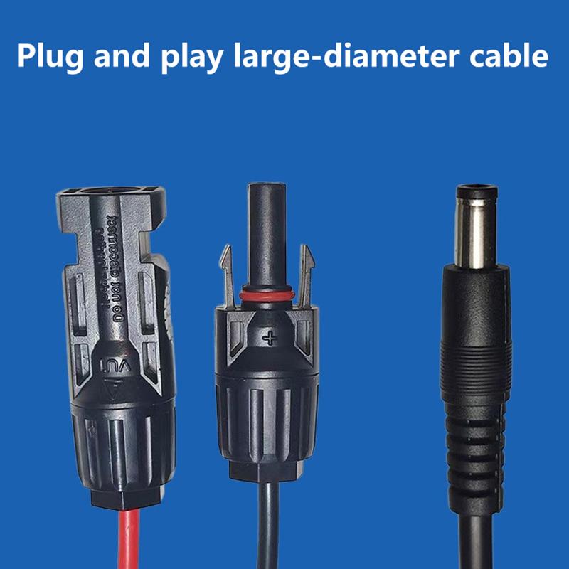 Mc4 To Dc 5521 Adapter 1.5M Extend Output Cable For Solar Panel Power Connector For Motor Home For Yacht