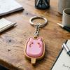 Yousheng 3D Printed Ice Cream Clicker Keychain Decompression Button Keyring Fidget Toy Home Office Worker Anxiety Stress Relief Desk