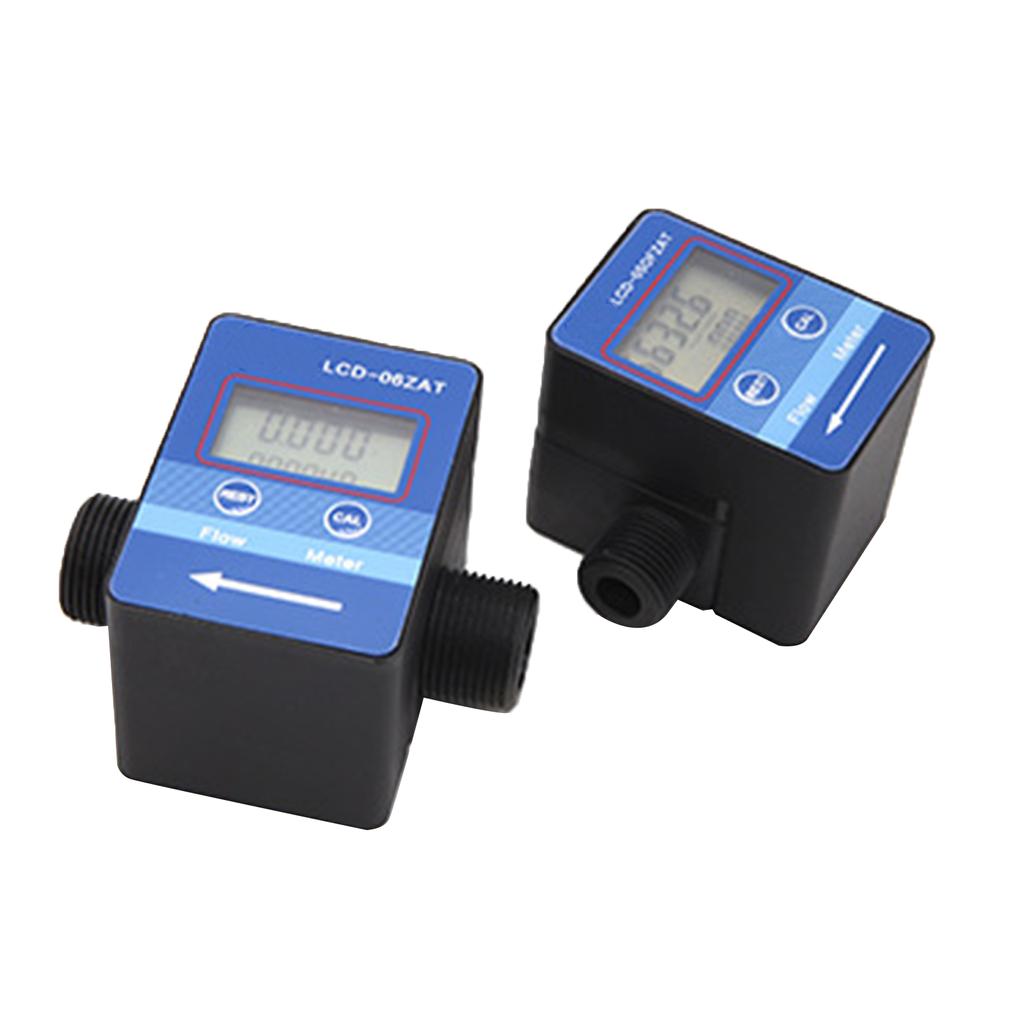 Digital Turbines Flow Meter, Oil Fuels Flowmeter, Pump Flow Meter Diesels Fuels Diesels Line Pipe Counter