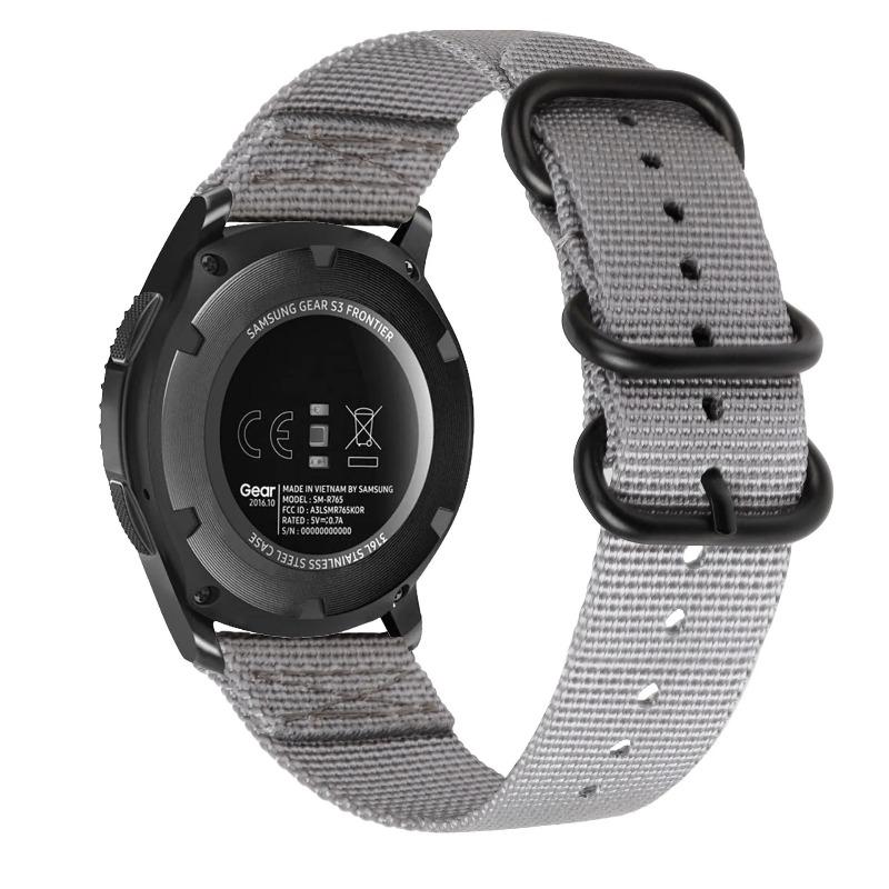 22mm Nylon Loop Strap For Huawei Watch 5/GT6-5-3 Pro 46mm Sports Breathable Bracelet For Huawei Watch GT6-5-4-3 46mm Accessories