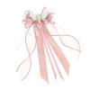 Mesh Ribbon Hair Bows Bowknot Wing Hair Clip for Women Teens Braid Holder Nonslip Barrettes Lady Hairstyle Accessories