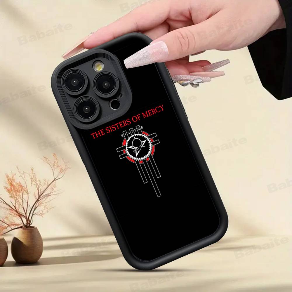 

The Sisters Of Mercy Band Phone Case For IPhone 17 16 15 14 13 Pro Max Plus 12 11 Cover iPhone 17pro max
