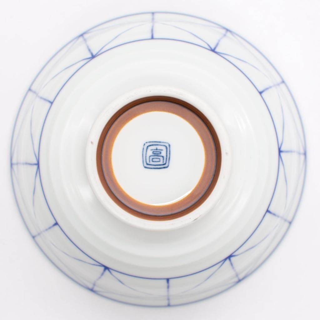 Saikaitoki Hasami Ware Takayama Ofen Leicht Okonomi Donburi 14cm Web Mikrowellen- und Spülmaschinenfest Hergestellt in Produktnummer 20967 Schüssel, ca.