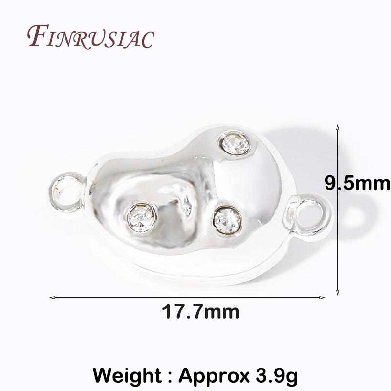 18K Gold Plated Bracelet Clasps Connectors DIY Bracelet Necklace Fittings Magnetic Clasps Accessories For Jewelry Making