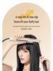 2-in-1 Hair Styling Tool: Long-lasting Straightener & Curling Iron, Gentle on Hair
