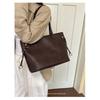 Tote Bag Unisex PU Large Capacity Office Daily