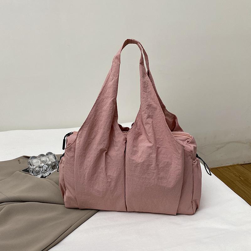 Borsa Tote Pieghettata alla Moda con Tasche Multiple: Borsa a Spalla Versatile, Leggera e di Grande Capacità 2026