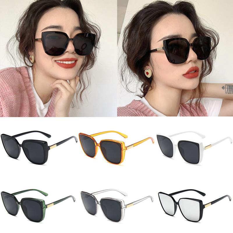 Woman Eyewear Sun Glasses Vintage Sunglasses Cool Fashion Cat Eye Sunglasses Glasses Big Frame  Delicate Jewelry