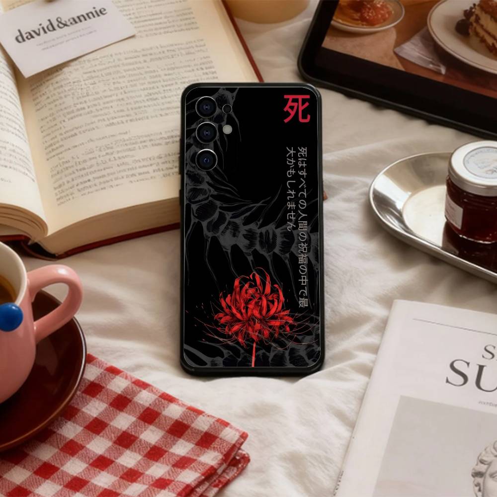 Kaneki Ken T-Tokyo G-Ghoul   Phone Case For Samsung S 25,24,23,22,30,21,10,9,Ultra,Plus,Lite,FE,4,5 G Soft Black Case