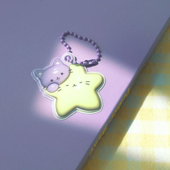 Ocheck cute and soft epoxy keyring, a popular phrase in Korea