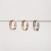 Shihu Jewelry 4cm Large Basic Ring Earrings Eb893E