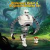 Wildnis Roz Roboter & Brightbill Actionfigur Bauset 2er-Set, Cartoon Niedliches Modell Bauspielzeug-Set für Filmfans, Kinder 6+