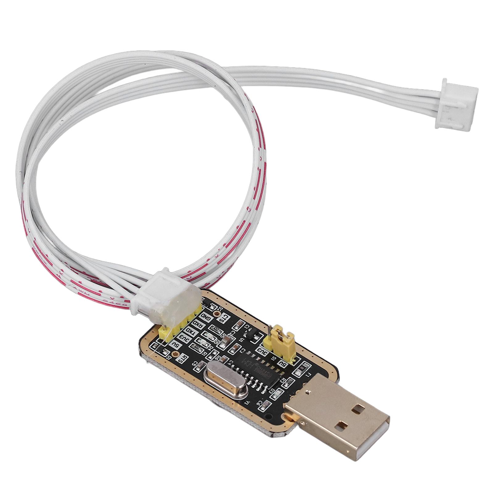 

USB to TTL Serial Adapter Converter Module 300bps1.5Mbps 340 Chip with Indicator