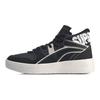Li Ning We I Superwave Hi Slip Resistant Durable Mid Top Skate Shoes Men Skate Shoes Black White AGCP137-3