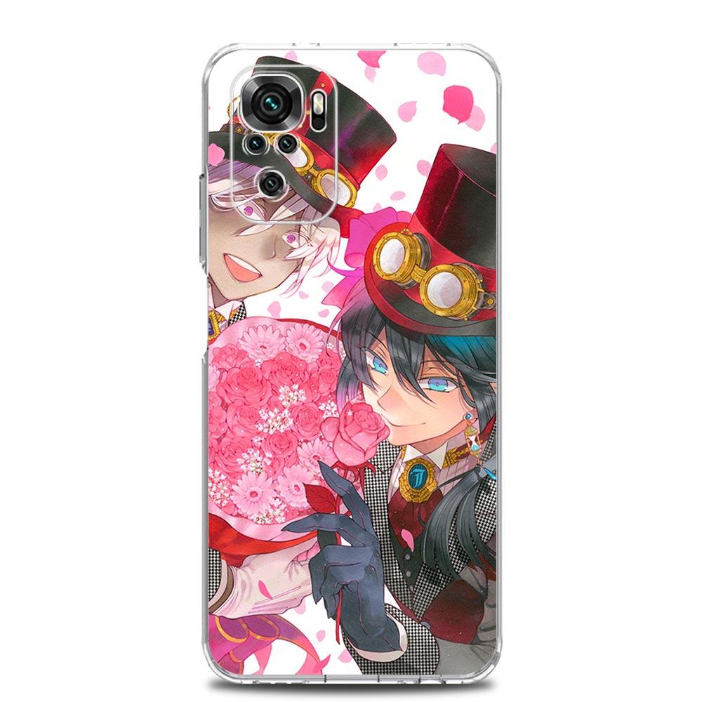 Anime The Case Study of Vanitas Phone Case For Xiaomi Redmi Note 11 9S 9 8 10 Pro 7 8T 9C 9A 8A K40 Pro 11T 5G Soft Clear Cover