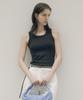 Siyajyu Sitp5152 Cotton Modal Scoop Neck Sleeveless_Black
