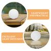 Round Ball Lamp Shade Plastic Globe Light Fixture Cover for Decorative Lighting Malls Parks Homes 5.9 Inch Diameter Easy Install