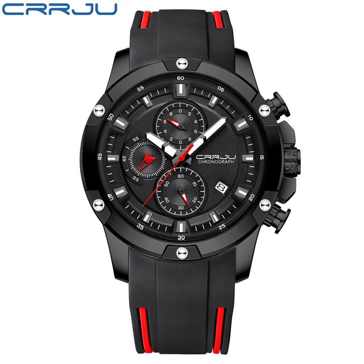 CRRJU-2298 New Men's Watch Casual Personality Watch Fashion Popular Student Watch