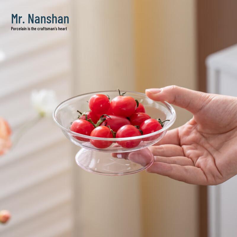 

Стеклянная фруктовая тарелка