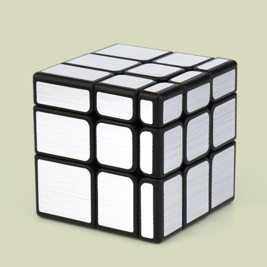 Magics Cube 3 Order Ideas Gift Classic Professional Gold Color/Silver Color Magic Mirror Cube for Children