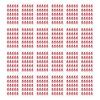 Forehead Decal Stickers for Kids Red Blue Washable Waterproof Face Tattoos for Cosplay Performances Flame Wave Designs Sticker