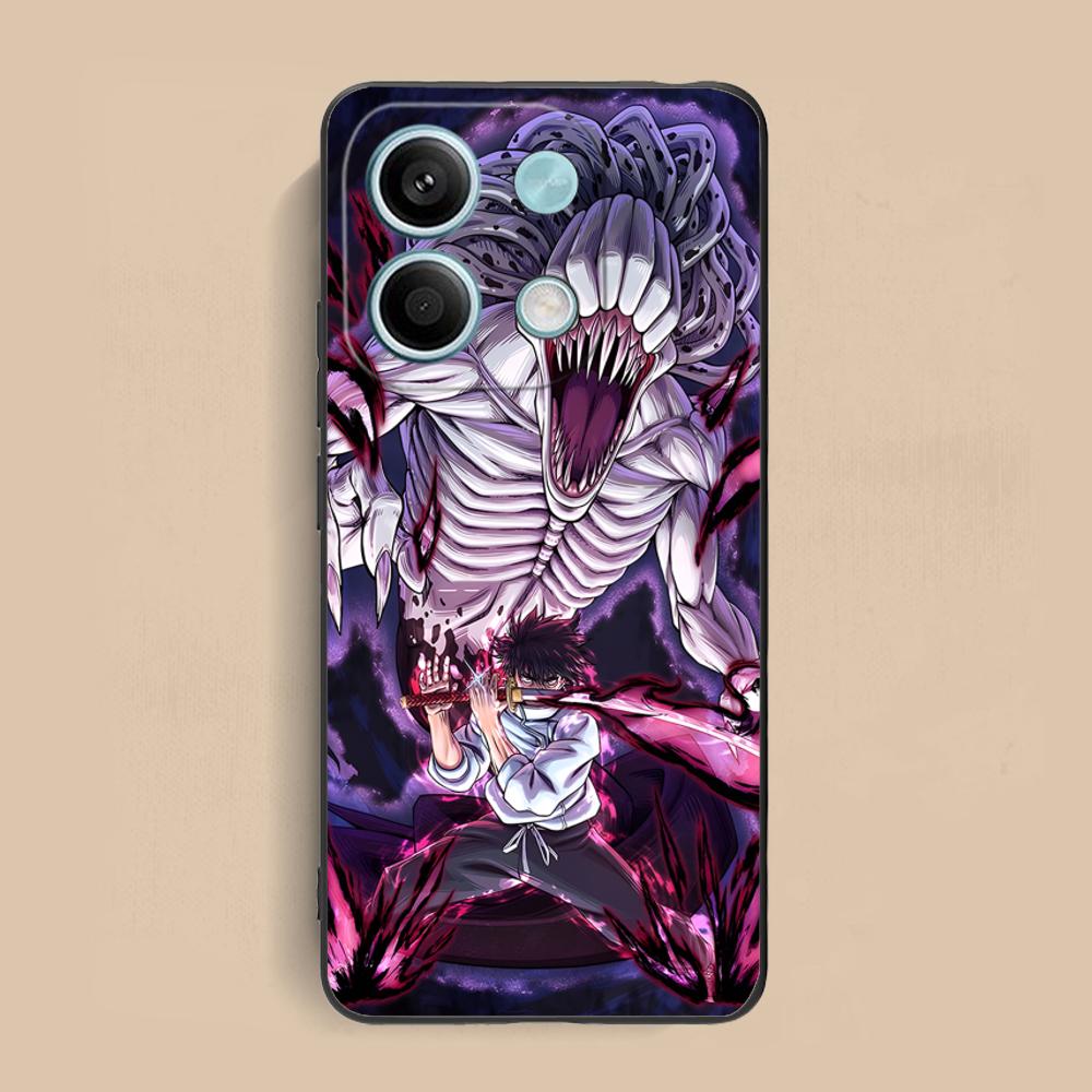 Jujutsu Kaisen Yuta Okkotsu Phone Case for Xiaomi Redmi 15 14 13 12 A5 3 2 1 C Plus 4G 5G Colorful Printing Cover Luxury Pretty