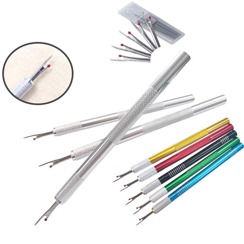 Seam Rippers for Sewing, Handy Stitch Tool Hem Ripper Sewing Tools with Replacement Heads for Opening Removing Seams