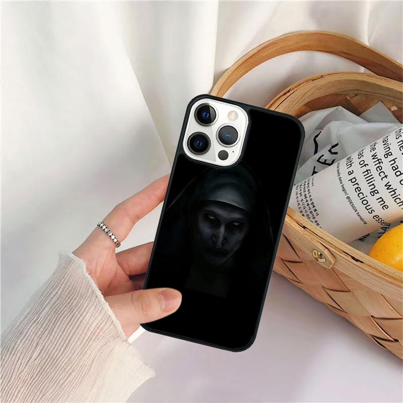 The Nun Horror Movie Phone Case For iPhone 17 Air 16 15 14 11 12 13 Pro  MAX Plus Coque Cover Shell