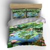 Fairy Garden Decor Set Soft Comfortable Duvet Cover Bedding Set Included 1*Duvet Cover & 2*Pillowcases Gift