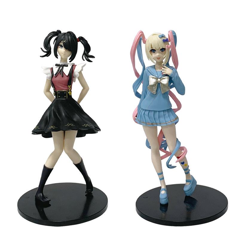 New NEEDY STREAMER OVERLOAD Anime Girl Figures OMG kawaii Angel Action Figures PVC Collection Model Decoration Ornaments Toys