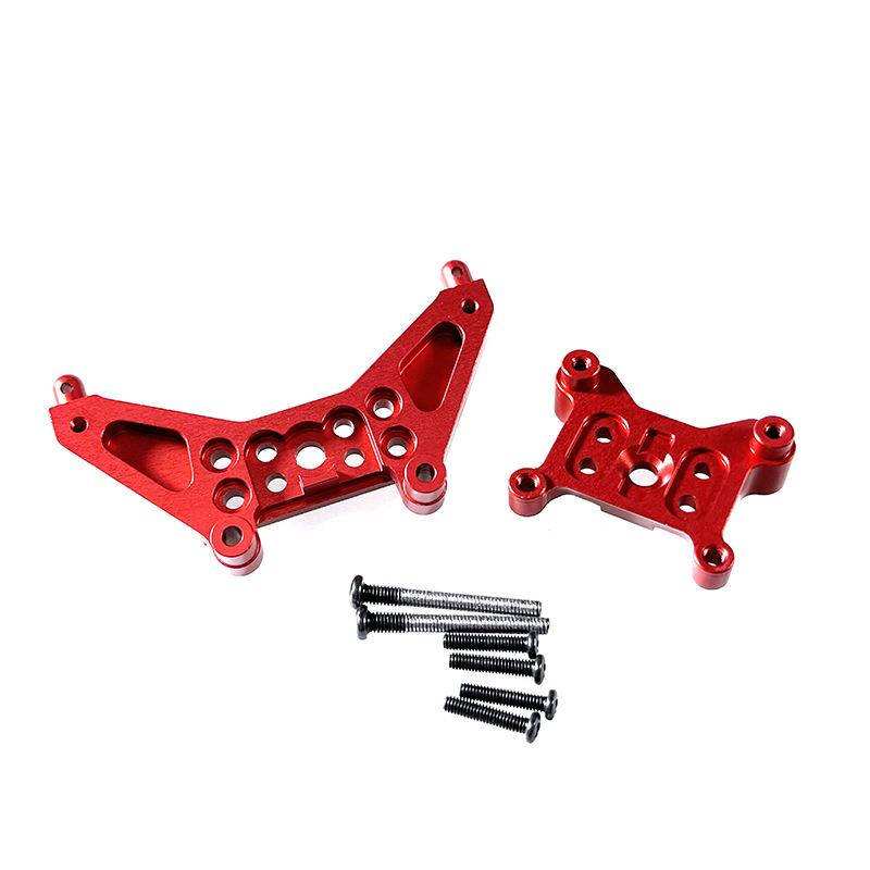 MJX Hyper Go 14301 14302 14303 RC Car Metal Steering Cup Upper Lower Swing Arm Set Shock Tower Bracket Body Post Upgrade Parts