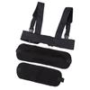 Adjustable Wheelchair Waist Belt for Elderly Breathable Anti Slip Harness Straps Safety Support for Disabled