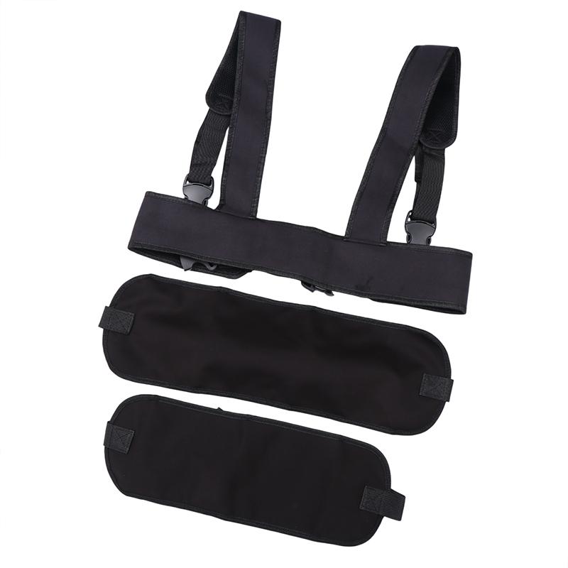 Adjustable Wheelchair Waist Belt for Elderly Breathable Anti Slip Harness Straps Safety Support for Disabled