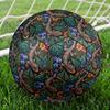1pc Colorful Gecko Garden Theme Soccer Ball Football, Size 5, Lightweight PVC, Durable Outdoor Training Soccer Ball, Gift M61486