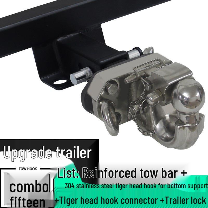 Leapmotor C11 Tow Bar: Modified Tow Hook for Off-Road, RV, and American Square Mount Trailers