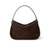 New Suede Crossbody Bag High-quality Genuine Leather Magnetic Closure Box Bag Personal Design Handbag High-end Elegant Women Bag