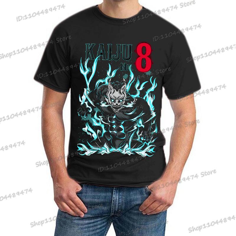 Kaiju No 8 Tričko Pánské Kafka Hibino Tričko Dámské Vtipné Manga Kaiju No 8 Dárek Streetwear Grafické Tričko Japonské Anime Tričko