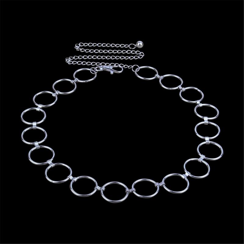 Metal Waist Chain for Women Belly Link Chain Belt Perfect for Dresses and Casual Outfits Waistband with Adjustable Clasp