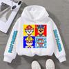 Paw Patrols Sweatshirt Chase Skye Anime Cartoon Print Cotton Fashion Casual Sports Thin Tops Spring Autumn Kids Clothes Gifts