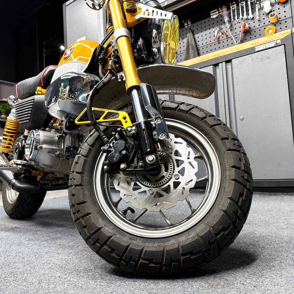 Mr Quick Honda DAX125 (ST125) / Monkey 125 Front (220mm) Rear (190mm) Wave Disc Rotor Front and Rear Set