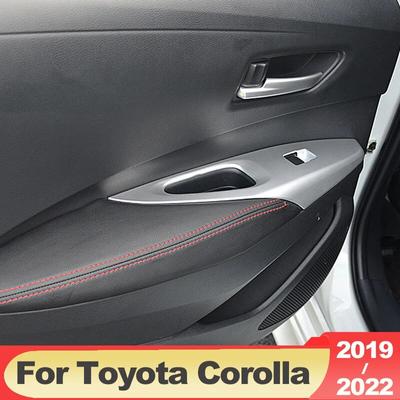 ABS loketní opěrka dveří auta Ochranný kryt krytu zvedáku Dekorace pro Toyota Corolla 2022 E210 12th Příslušenství