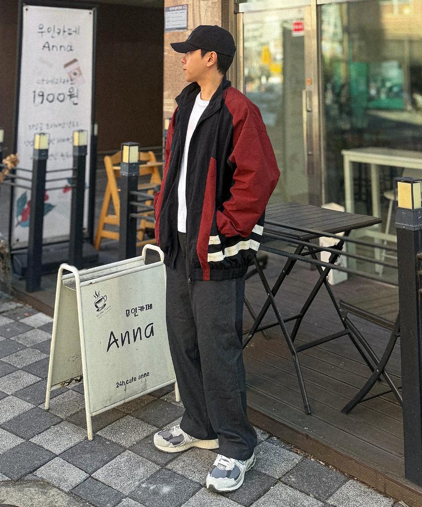 MINDBRIDGE [Couture] Denim-Like Semi-Wide Pants