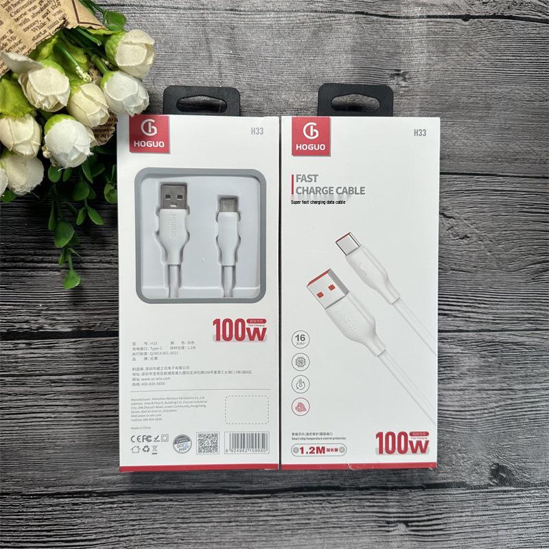 Red Fruit H33 Universal Fast Charging Cable for Apple & Android Devices