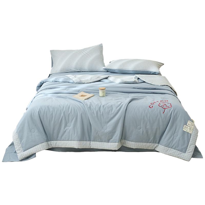 Muji 100% Xinjiang Cotton Antibacterial Summer Quilt