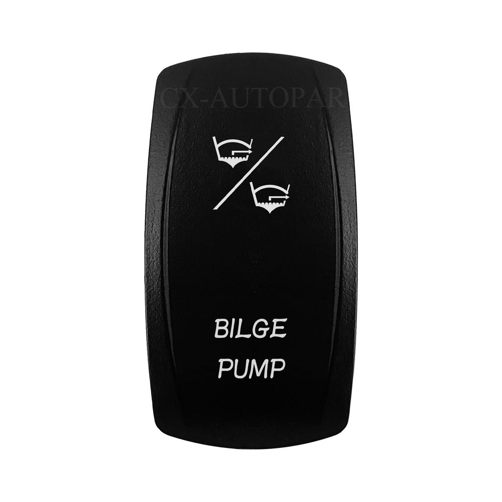 Laser-Engravable Rocker Switch Cap (No Body) - Switch Actuator Cover Replacement for 12V 24V Car Boat ATV Carling ARB Narva