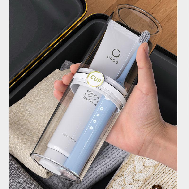 1/2/3PCS Travel Portable Toothbrush Box Toothbrush Protection Storage Dustproof Cup for Bathroom Toothpaste Storage Case Box