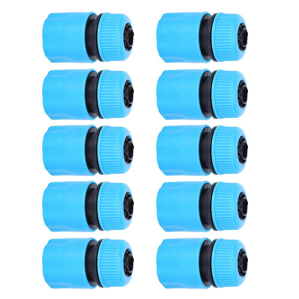 10Pcs G1 2in Water Pipe Quick Connector Nipple Joint Adapter Gardening Irrigation Tools