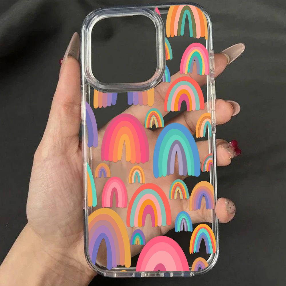 Acrylic Phone Case for iPhone 11 12 13 14 Pro 12 14 16 Pro Max for Samsung A16 A36 A56 S24 FE High-quality Painted Anti-fall Mobile Phone Case
