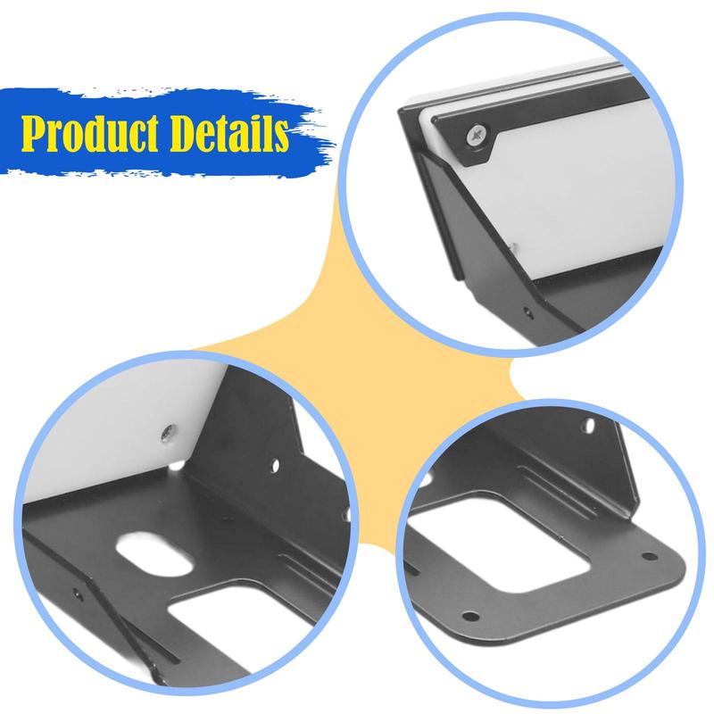 Transom Trolling Motor Mount Hardware Repair Parts Aluminum for Kayaks Marine Motor Mount
