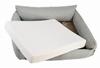 Rocky Orthopedic Bed Beige + Cream - 97cm X 86cm